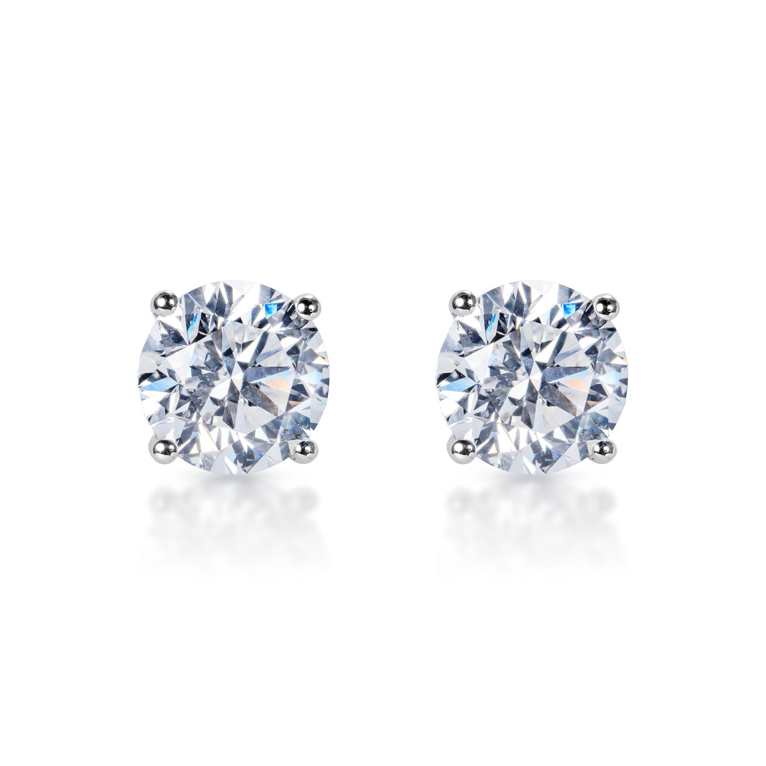 Pandora Infinite Lab-grown Diamond Stud Earrings 1.00 carat tw 14k White  Gold | White gold | Pandora US